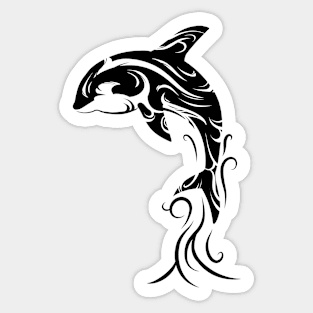 The Orca is my spirit animal Sticker